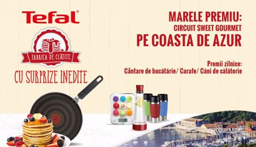 Fabrica de Clătite by Tefal, al treilea an de premii inedite și gusturi rafinate