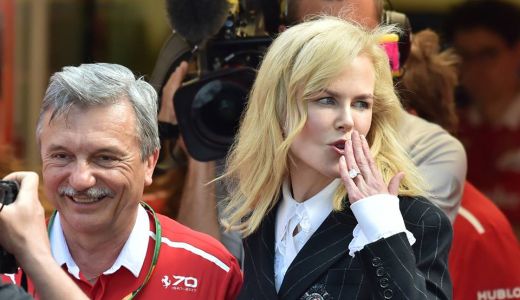 Nicole Kidman, apariţie elegantă în Ermanno Scervino la Marele Premiu de Formula 1 al Australiei