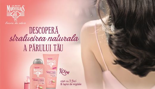 Noua gamă Le Petit Marseillais®, rețeta naturală pentru un păr sănătos și luminos