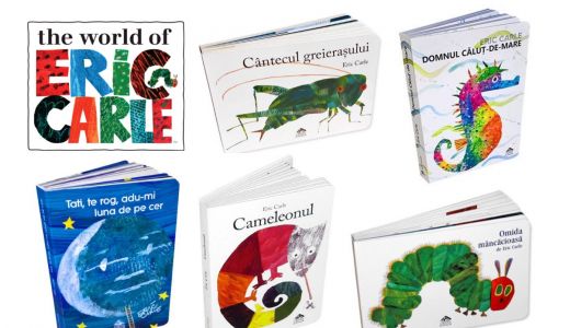 Arta autorului şi ilustratorului Eric Carle