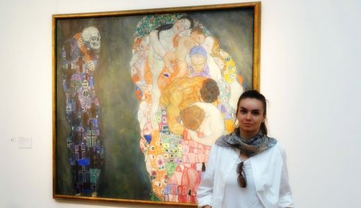 Stefania Nistoreanu, prima artista din Romania care a vandut un tablou in Bitcoin
