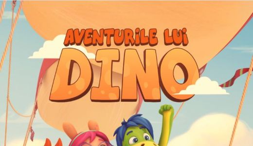 Aventurile lui Dino, un nou desenat animat educativ pentru copii