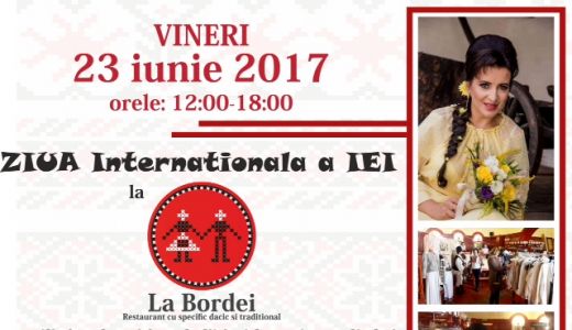 Expoziție de costume populare românești și atelier interactiv, de Ziua Internațională a Iei