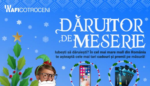 AFI Cotroceni te provoacă să fii „Dăruitor de meserie”