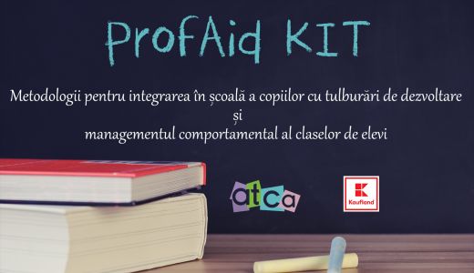 ProfAid Kit, programul pentru integrarea în școli a copiilor cu tulburări de dezvoltare, deschide preselecția pentru 30 de școli din București, Ploiești și Alexandria