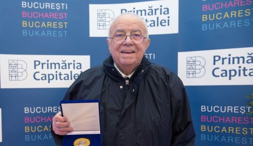 ALEXANDRU ARŞINEL, CETĂŢEAN de ONOARE al Municipiului Bucureşti la   Gala Premiilor Municipiului București pentru Artă și Cultură