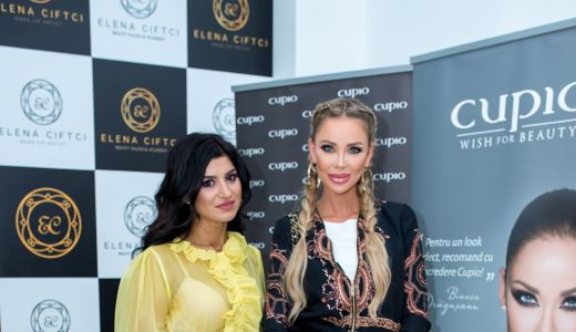 Elena Ciftci a aniversat 3 ani de la deschiderea scolii de machiaj si automachiaj "Elena Ciftci Academy"
