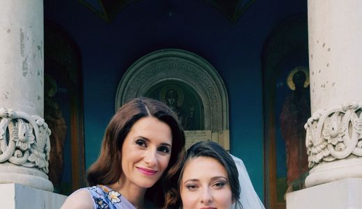 Iuliana Tudor, nașă pentru a 6-a oară! A cununat o prietenă! Ce cadou le-a făcut mirilor!