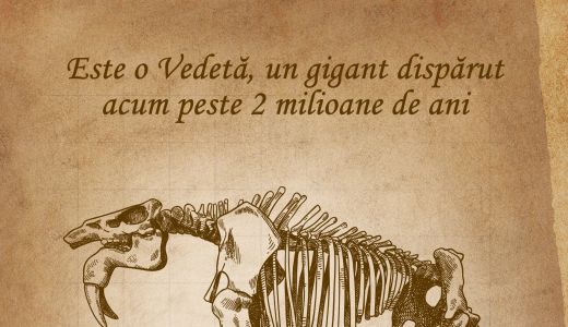 Vino la Antipasă-l vezi pe uriașulDeinotherium!