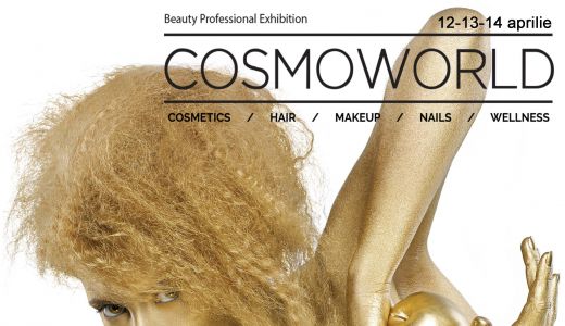 Cosmoworld este un evenimeniment dedicat întregii industrii Beauty. Se desfășoară în perioada 12-13-14 Aprilie și va avea loc la Crystal Palace Ballrooms București.
