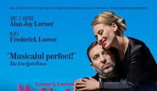 MUSICALUL „MY FAIR LADY” SE JOACĂ  PE 2 OCTOMBRIE LA SALA PALATULUI