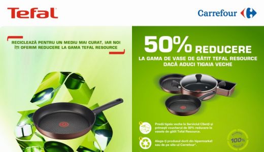 Tefal Resource - Tu reciclezi, noi te rasplatim!