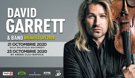 Violonistul David Garrett salută fanii din România!