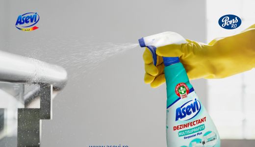 Dezinfectantul cu tripla actiune