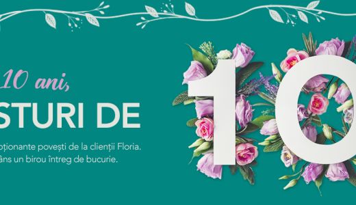 10 ani de Floria.ro: cum s-au schimbat preferințele românilor în materie de flori