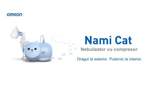 Nebulizatorul Nami Cat de la Omron – cel mai bun prieten al copiilor