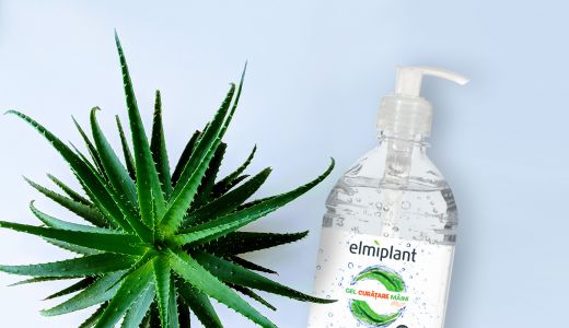 elmiplant lansează noul gel de curățare pentru mâini cu Aloe Vera