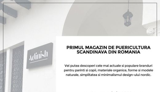 Adinish, primul magazin de puericultura scandinava din Romania isi deschide portile offline