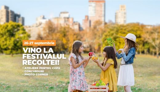Pe 26 și 27 septembrie are loc Festivalul Recoltei la Veranda Mall!