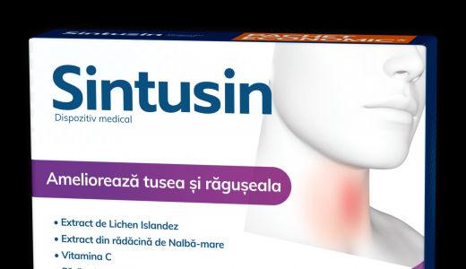 Sintusin - arma imbatabilă împotriva tusei și răgușelii