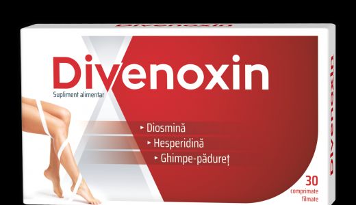 Divenoxin® fluidizează circulația venoasă!