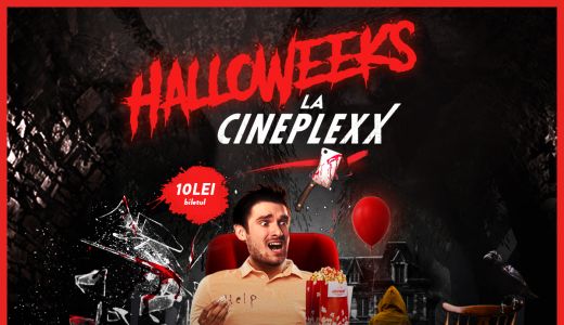 Cineplexx dă startul festinului horror la cinema de Halloween