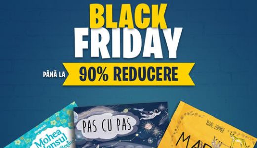Black Friday: Reduceri de până la 90% la cărțile Editurii DPH