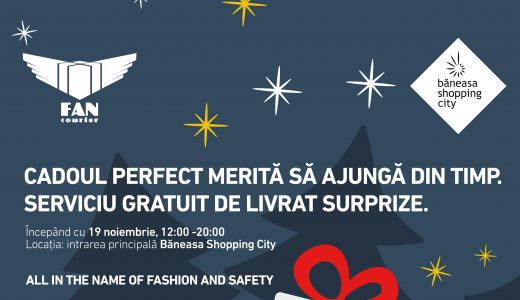 Băneasa Shopping City lansează în parteneriat cu Fan Courier serviciul Xmas Xpress