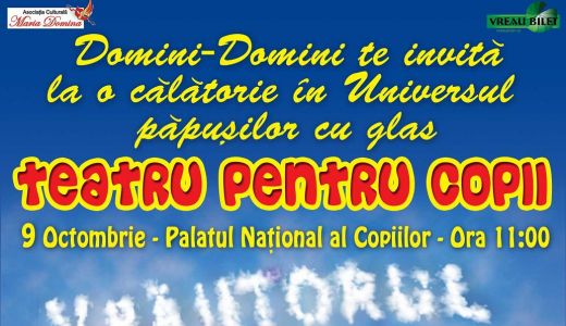 “Vrajitorul din OZ” la Palatul National al Copiilor