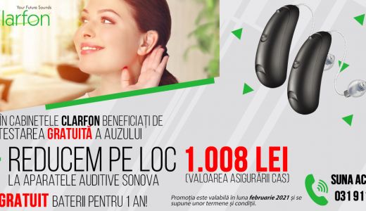 Protejează-ți auzul cu Clarfon, iar testarea este gratuită