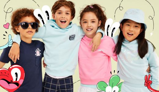 TOMMY HILFIGER SI ILUSTRATORUL HATTIE STEWART – PARTENERI IN CAMPANIA KIDS PRIMAVARA 2021