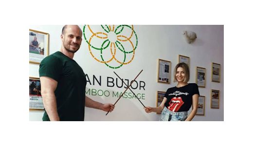 Lidia Buble, frumusețe exotică prin masaj cu bambus