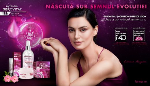 Farmec lansează vârful inovației sale pe segmentul antirid și  o anunță ambasador pe Catrinel Menghia