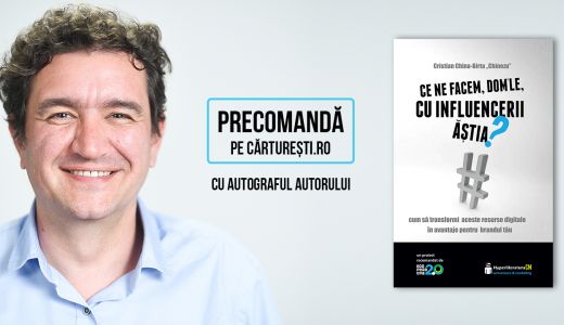 Cristian China-Birta lansează prima carte de marketing din România