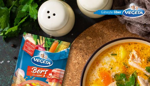 Mancarea ta, perfecta, are aromele Vegeta