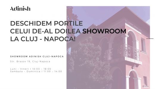 Adinish deschide portile celui de-al doilea showroom
