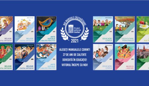 12 manuale Corint câștigă licitația Ministerului Educației în 2021
