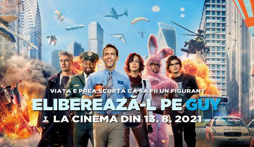 Comedia ”Eliberează-l pe Guy”, record de încasări în weekendul de lansare a filmului in cinematografele din Romania