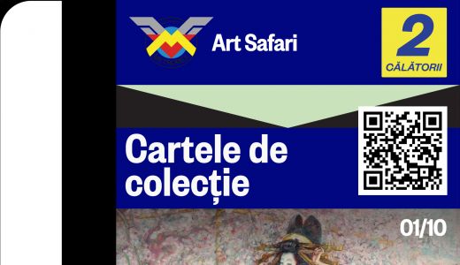 Art Safari și Metrorex lansează prima colecție de artă pe cartele de metrou