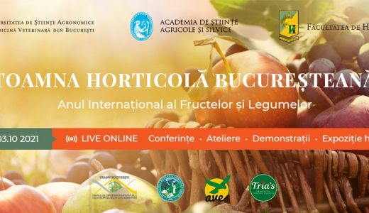 Toamna Horticolă Bucureșteană – Ziua Recoltei