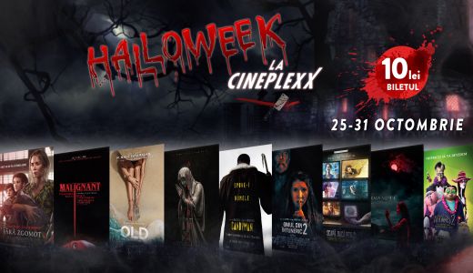 Cinefilii au Halloween de 10 doar la Cineplexx