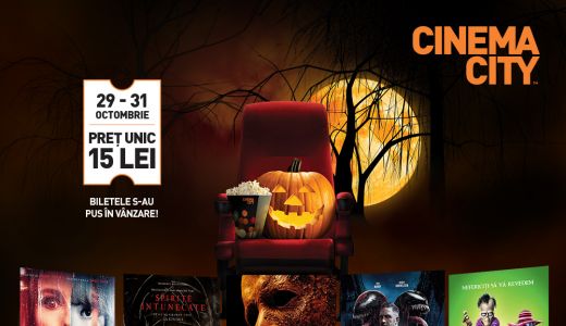 Curajos de Halloween? Cinema City a macelarit preturile la 5 filme noi de neratat pe Marile Ecrane