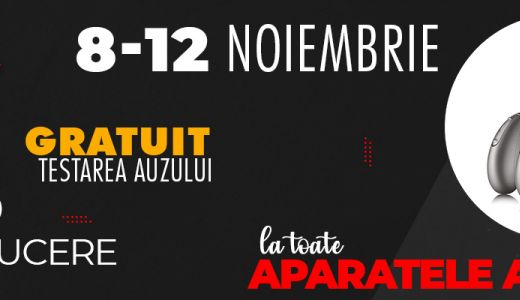 Clarfon participă pentru prima dată la Black Friday cu super oferta de până la 50% reducere la toate aparatele auditive