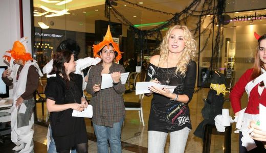 Dana Savuica a jurizat jurnalistii vrajitori la Baneasa Shopping City