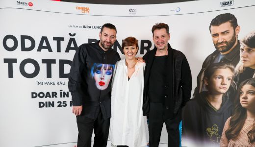 Smiley a revenit dupa doi ani la cinema. Timișorenii au vizionat primii filmul românesc „Odată pentru totdeauna” la Cinema City