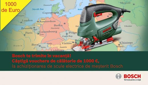 Bosch te trimite in vacanta!