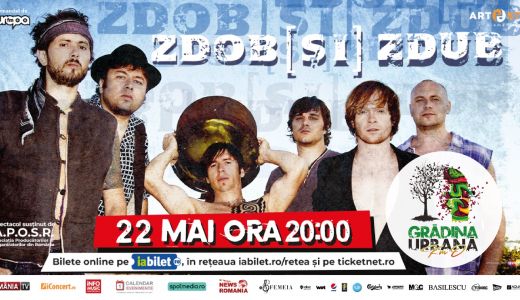 CONCERTUL TRUPEI ZDOB ȘI ZDUB DIN DATA DE 25 APRILIE SE AMÂNĂ PÂNĂ PE 22 MAI