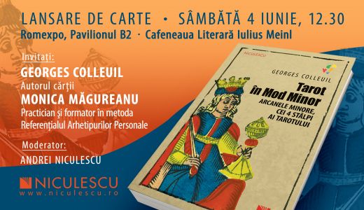 Georges Colleuil, isi lanseaza cartea Tarot in Mod Minor
