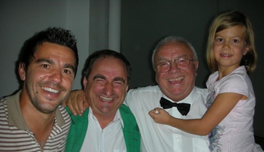 In Spania, Cosmin Contra a mers cu fetita la teatru de revista Constantin Tanase