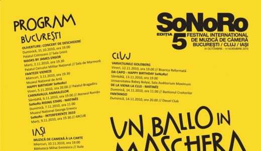 SoNoRo, „in maschera".